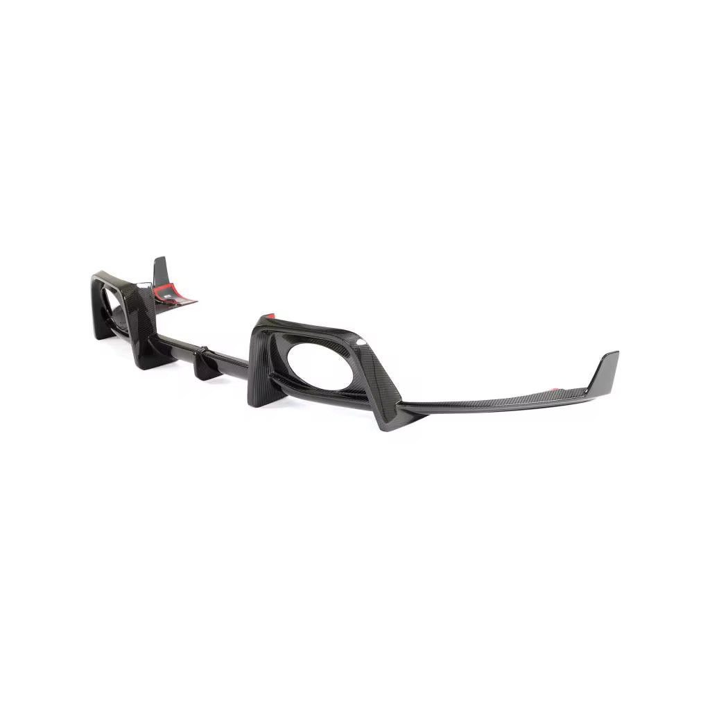 Z-Style Rear Carbon Fiber Diffuser - Porsche 911 (992) - Exotics Carbon Design