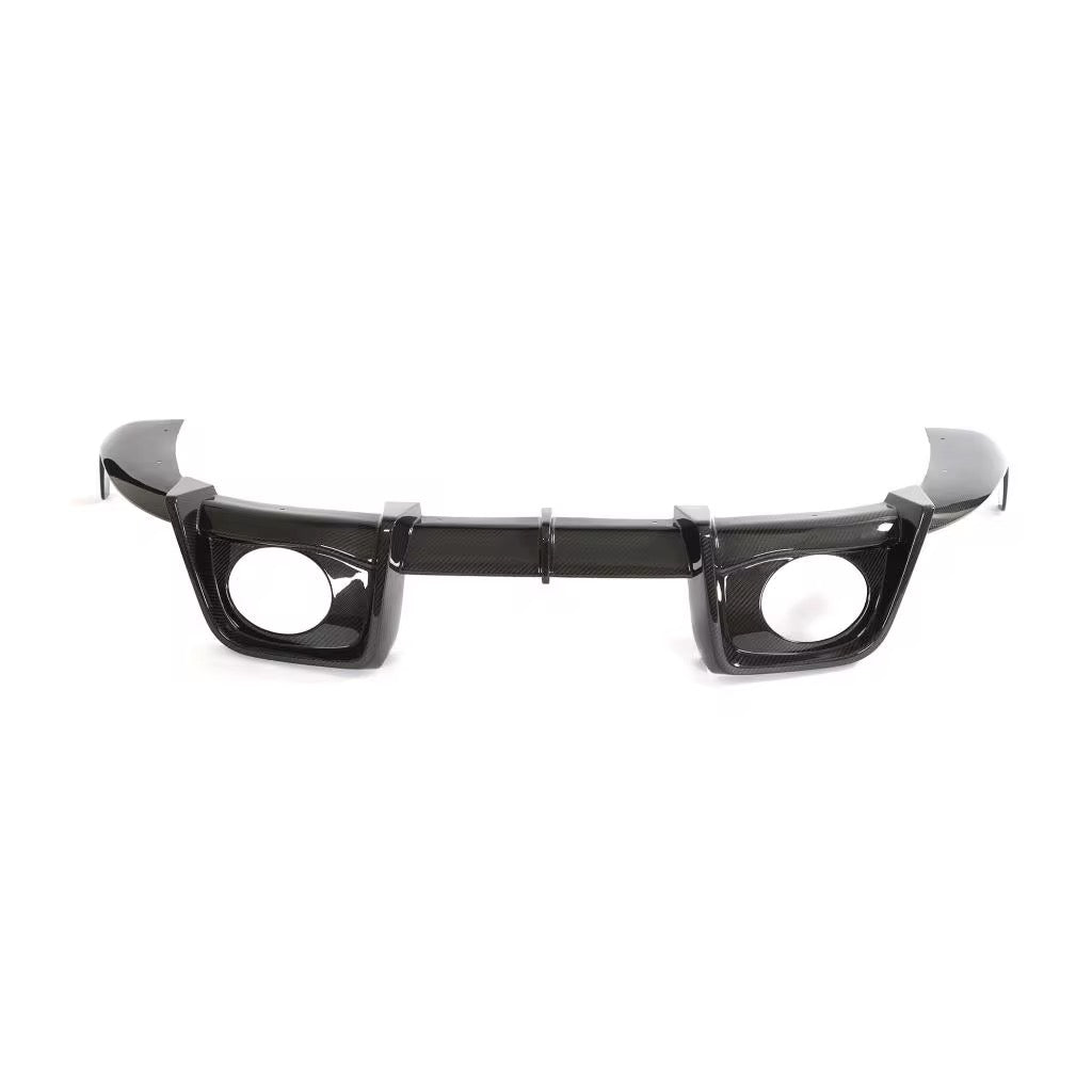 Z-Style Rear Carbon Fiber Diffuser - Porsche 911 (992) - Exotics Carbon Design