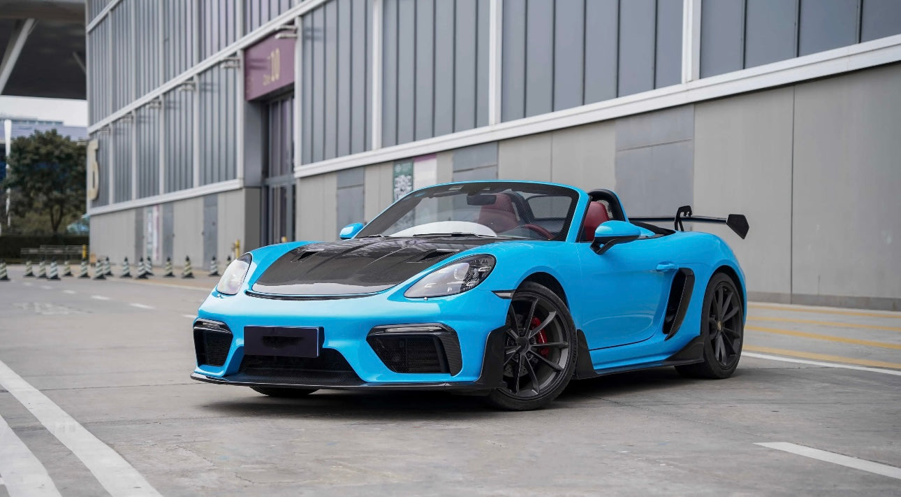 Porsche 718 Cayman GT4 RS - Carbon Fiber Front Lip - Exotics Carbon Design