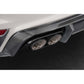 Porsche 911 (992.1) Turbo S - BRBS Style Carbon Fiber Rear Diffuser - Exotics Carbon Design