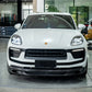 Porsche Macan (2019–2021) Carbon Fiber Front Bumper Diffuser - Exotics Carbon Design