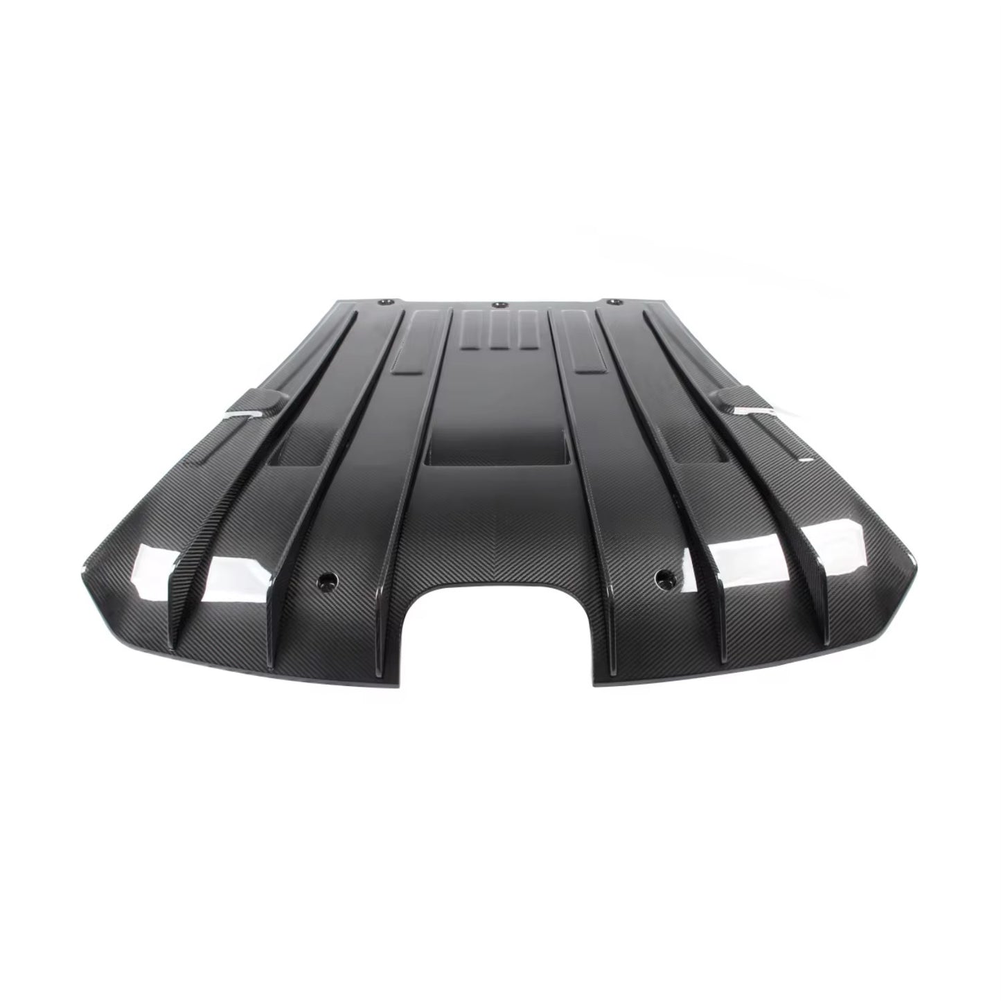 Carbon Fiber Rear Bottom Diffuser - Porsche 911 GT3 (992) - Exotics Carbon Design