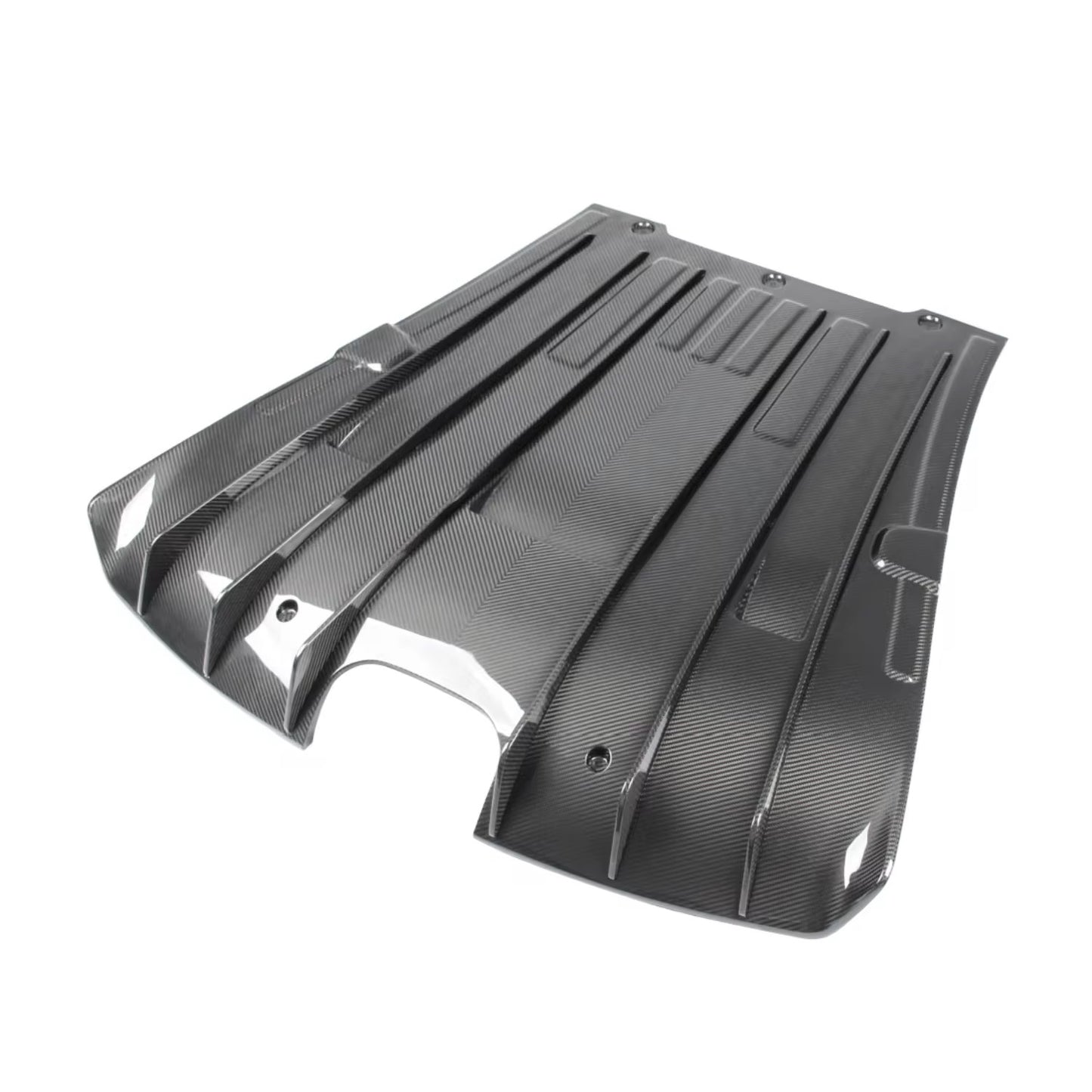 Carbon Fiber Rear Bottom Diffuser - Porsche 911 GT3 (992) - Exotics Carbon Design