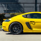 Porsche 718 Cayman/Boxster (982) - GT4-Style Carbon Fiber Side Vents - Exotics Carbon Design