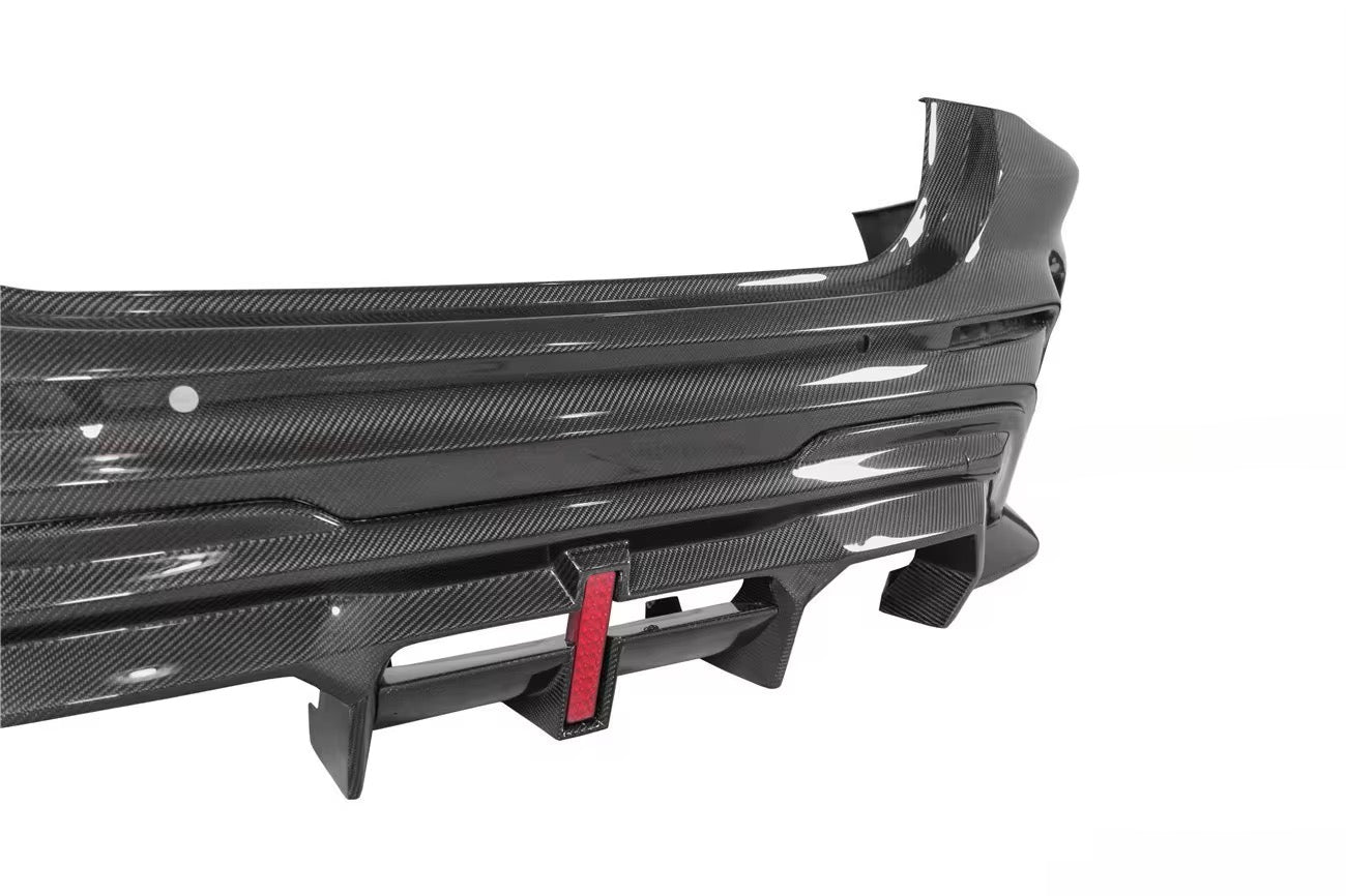 BMW M4 G82 - Carbon Fiber AD Style Rear Bumper & Diffuser - Exotics Carbon Design