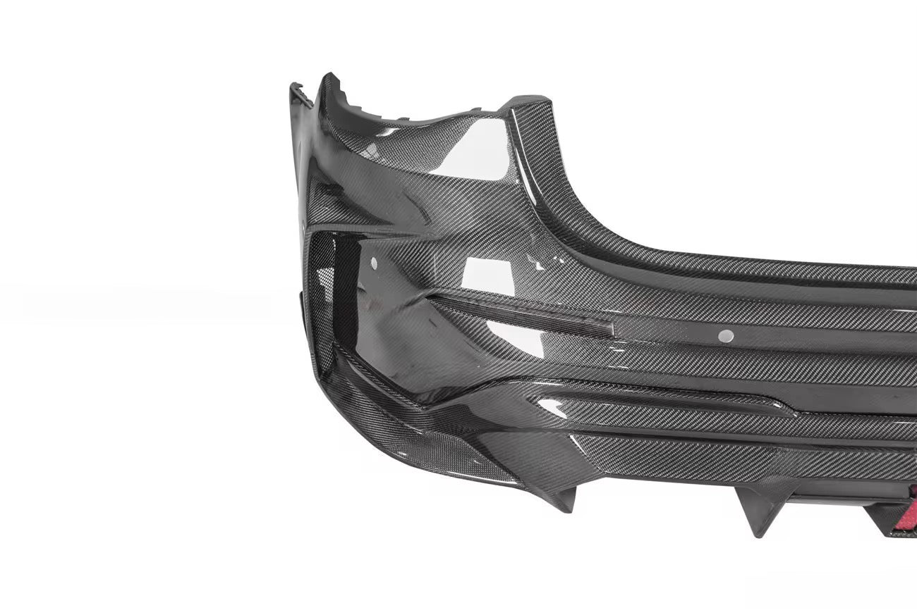 BMW M4 G82 - Carbon Fiber AD Style Rear Bumper & Diffuser - Exotics Carbon Design