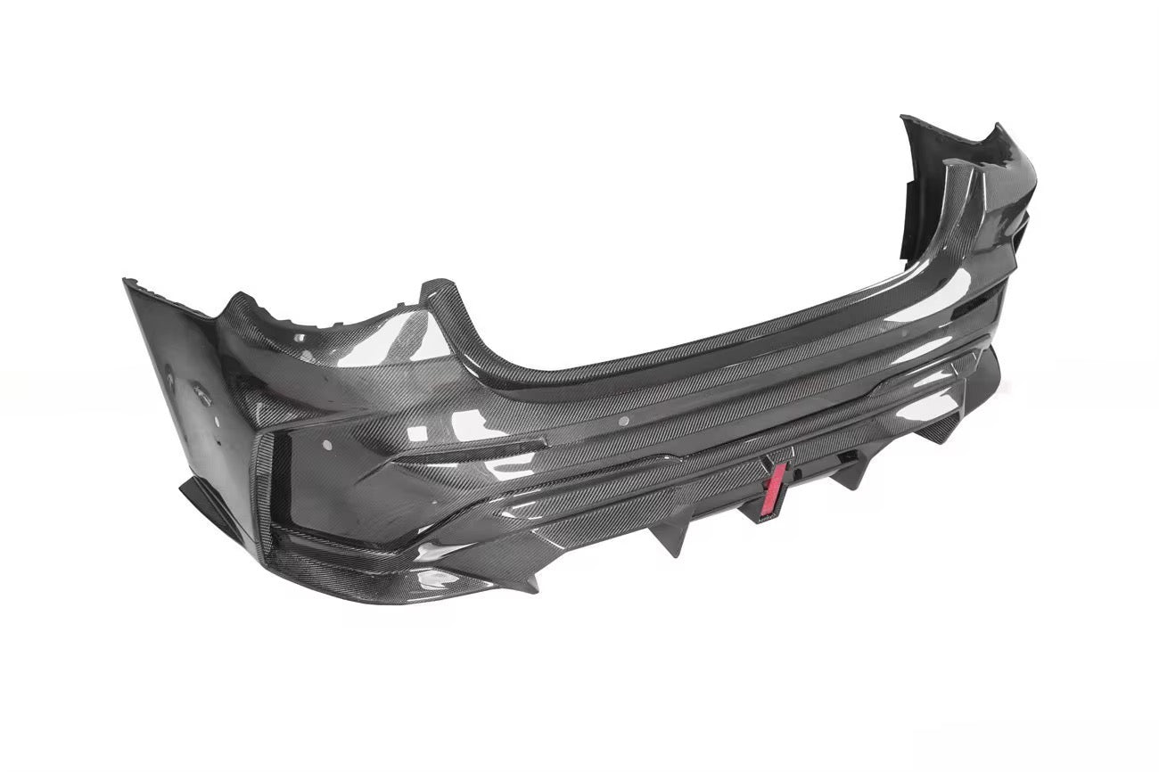 BMW M4 G82 - Carbon Fiber AD Style Rear Bumper & Diffuser - Exotics Carbon Design