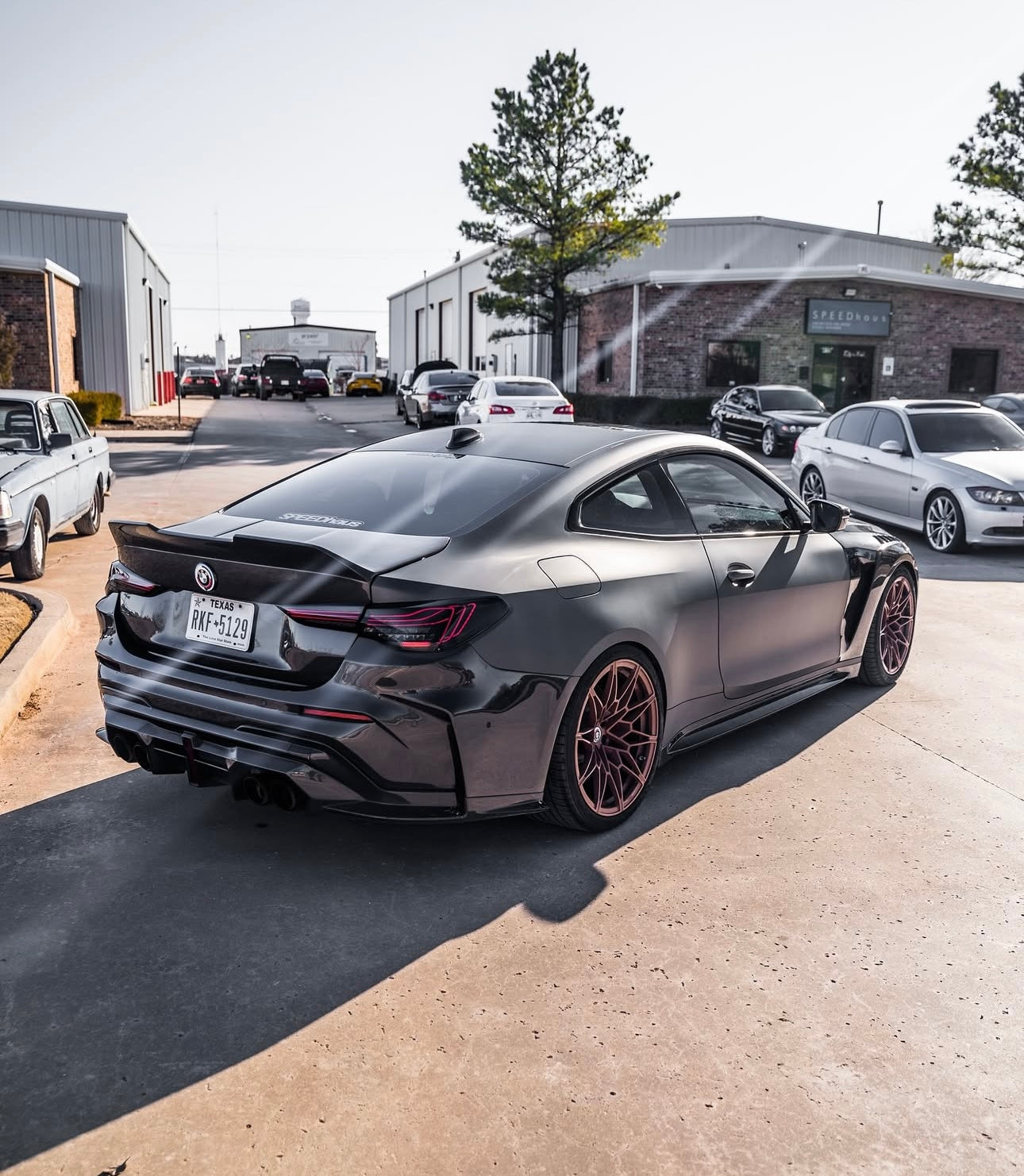 BMW M4 G82 - Carbon Fiber AD Style Rear Bumper & Diffuser - Exotics Carbon Design