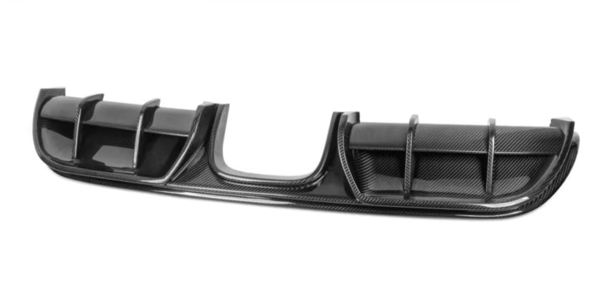 Porsche 718 Cayman/Boxster -  Carbon Fiber Rear Diffuser - Exotics Carbon Design