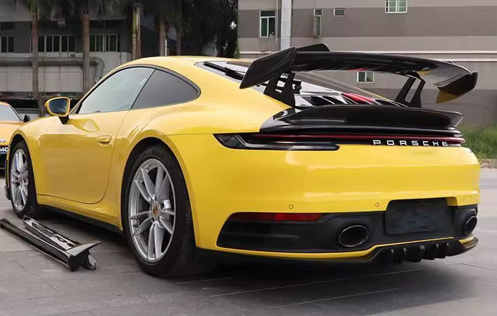 Porsche 911 (992) Carbon Fiber Rear Lip Diffuser - Exotics Carbon Design