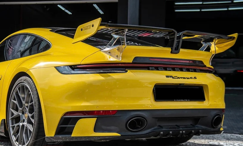 Porsche 911 (992) Carbon Fiber Rear Lip Diffuser - Exotics Carbon Design