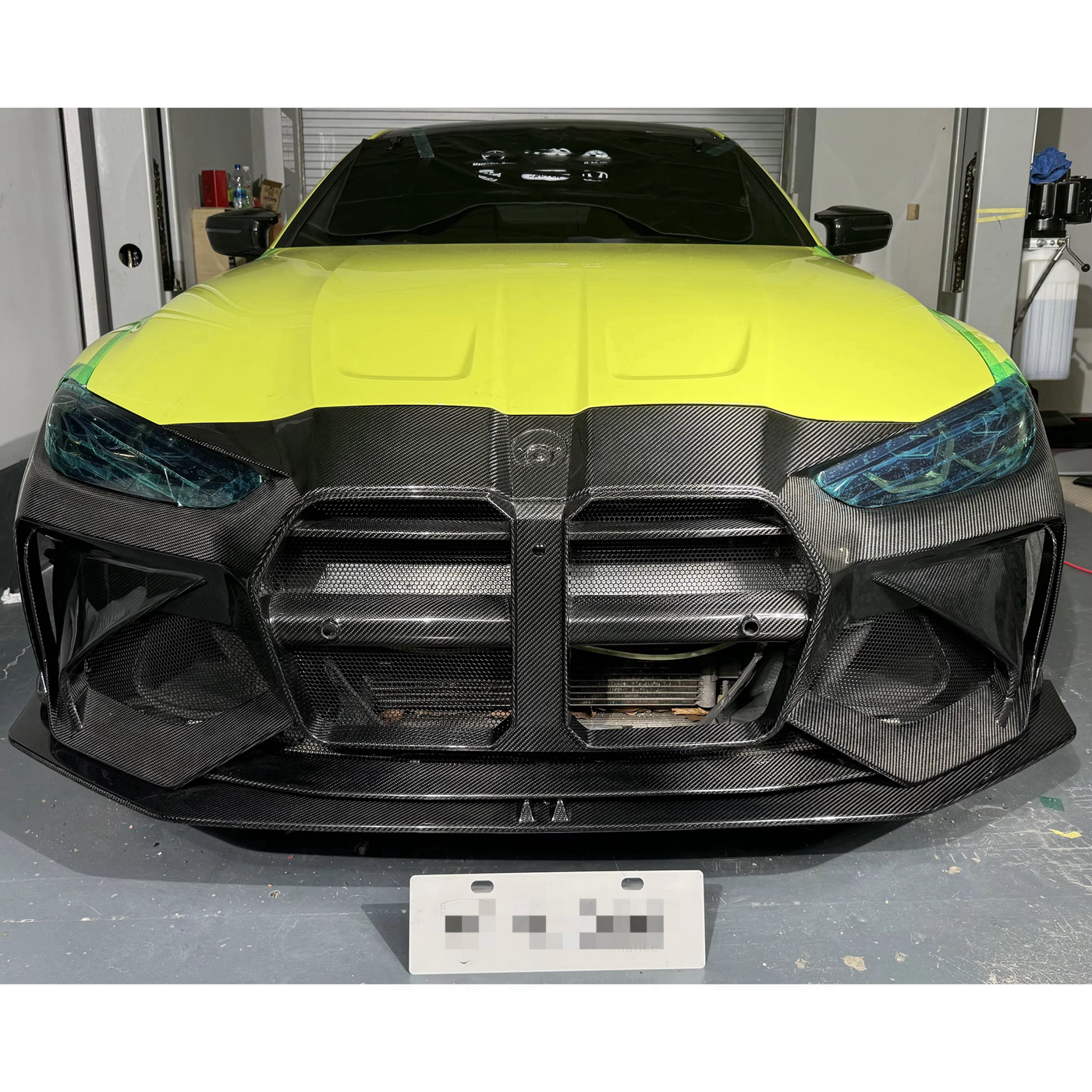 BMW M4 G82 - Full Carbon Fiber Front Bumper - Exotics Carbon Design