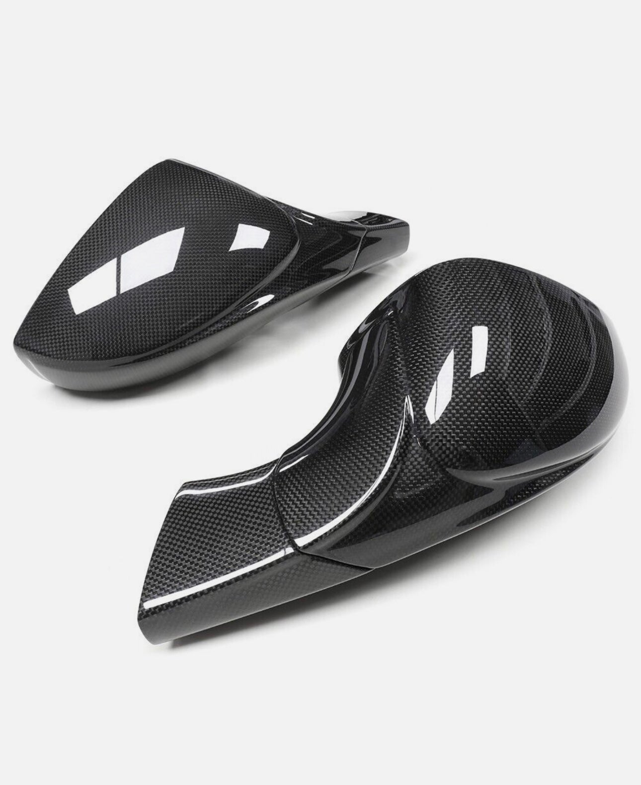 Ferrari 458 Carbon Fiber Mirror Caps - Exotics Carbon Design