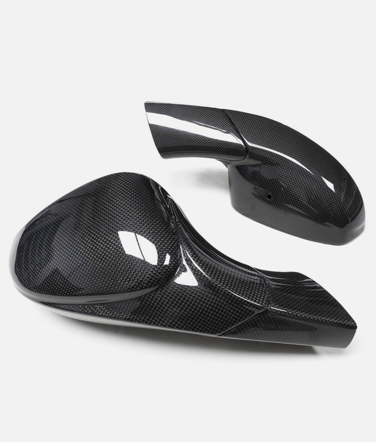 Ferrari 458 Carbon Fiber Mirror Caps - Exotics Carbon Design