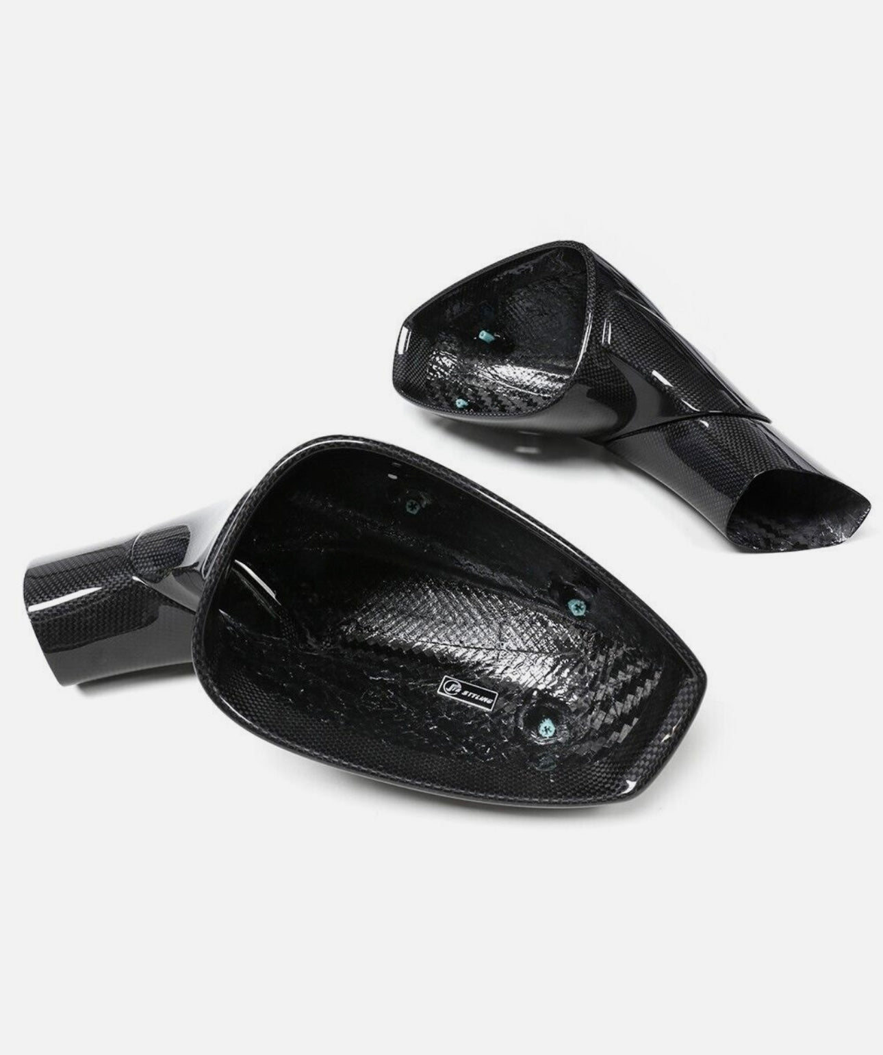 Ferrari 458 Carbon Fiber Mirror Caps - Exotics Carbon Design