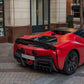 Ferrari SF90 - Carbon Fiber Rear Trunk Spoiler - Exotics Carbon Design