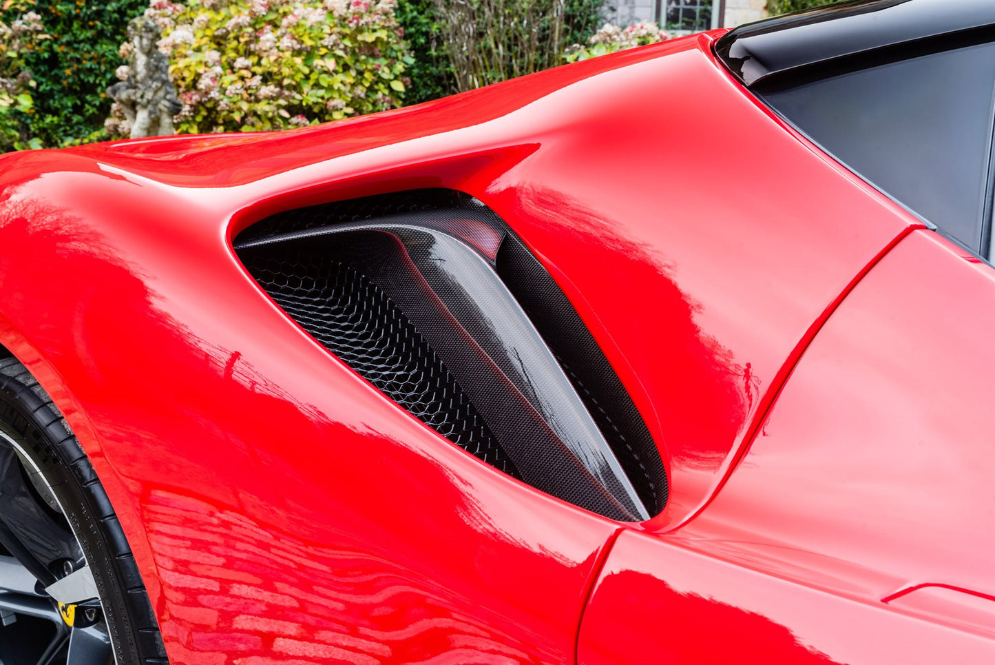 Ferrari SF90 - Carbon Fiber Side Air Vents - Exotics Carbon Design