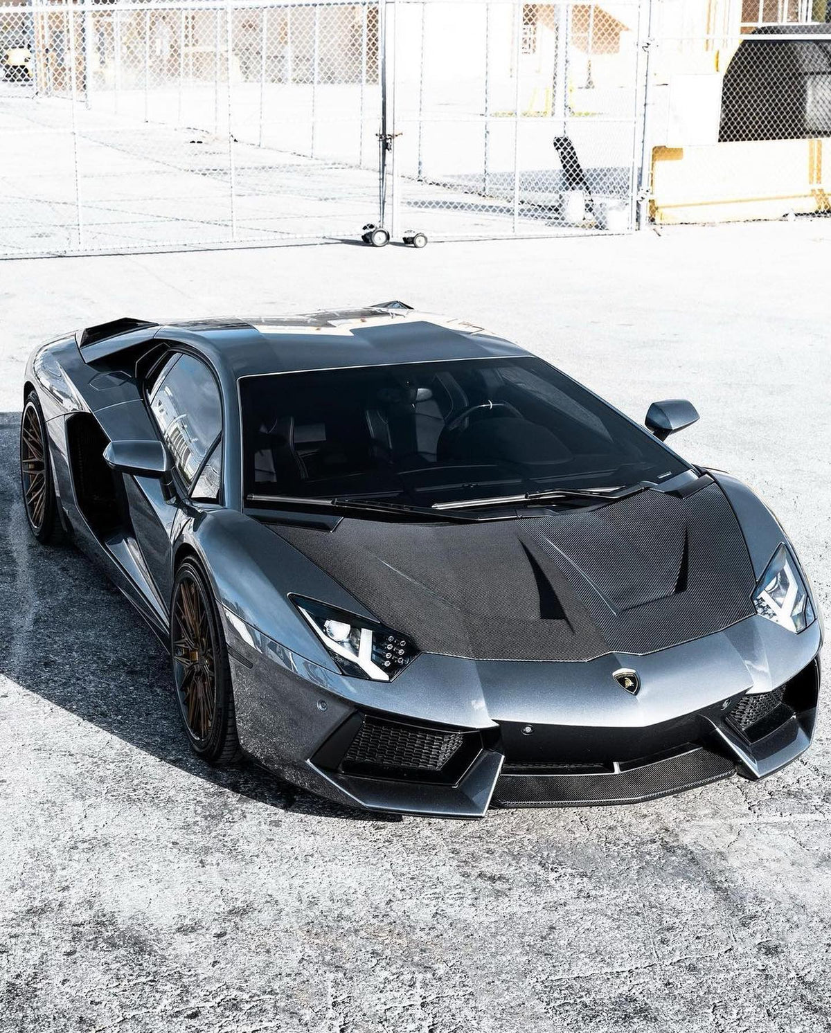 Lamborghini Aventador LP700/LP720 (2012-2020) - Carbon Fiber Front Bonnet - Exotics Carbon Design