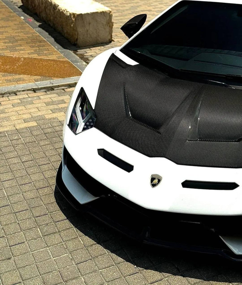 Lamborghini Aventador LP700/LP720 (2012-2020) - Carbon Fiber Front Bonnet - Exotics Carbon Design