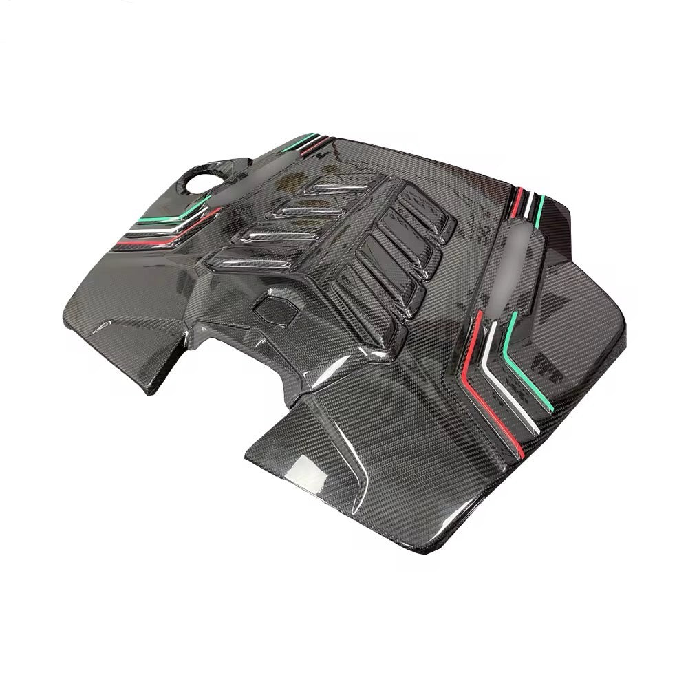 Carbon Fiber Engine Cover - Lamborghini Urus - Exotics Carbon Design