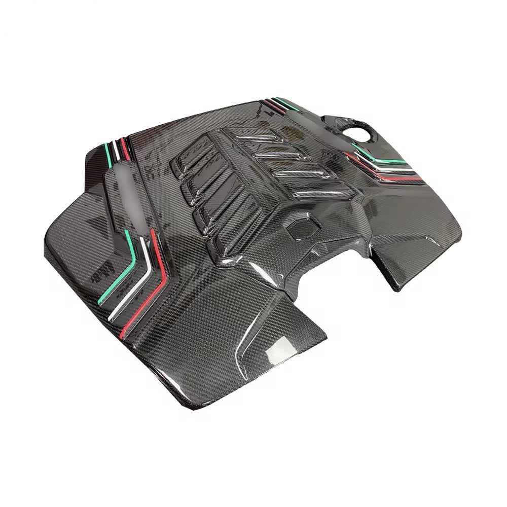 Carbon Fiber Engine Cover - Lamborghini Urus - Exotics Carbon Design