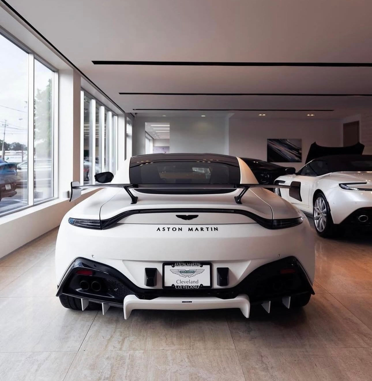 Carbon Fiber Rear Spoiler – Aston Martin Vantage (2018–2024) - Exotics Carbon Design