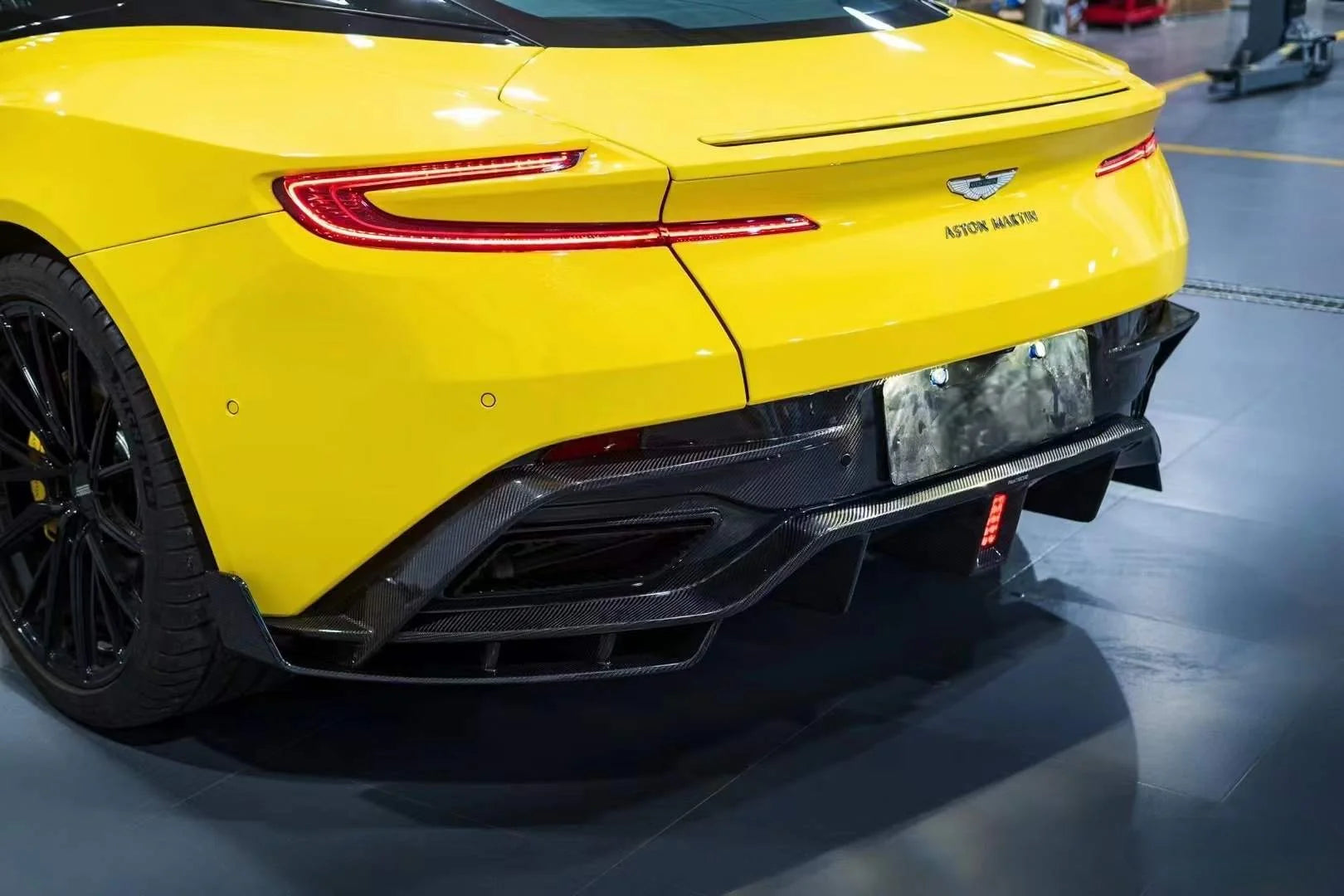 Carbon Fiber Rear Diffuser – Aston Martin DB11 - Exotics Carbon Design