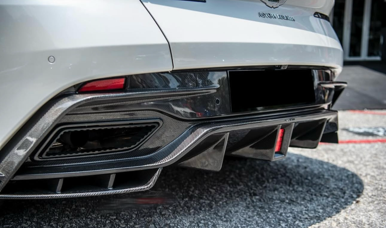 Carbon Fiber Rear Diffuser – Aston Martin DB11 - Exotics Carbon Design