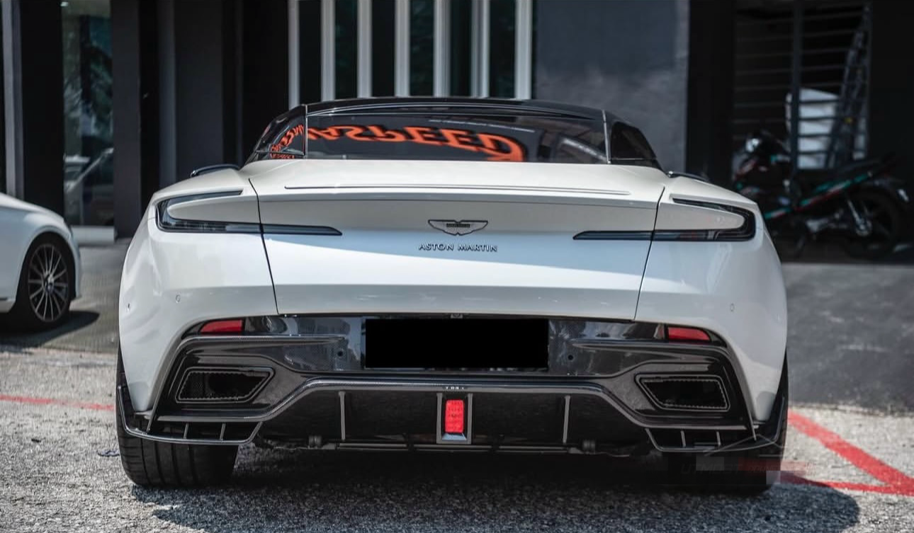 Carbon Fiber Rear Diffuser – Aston Martin DB11 - Exotics Carbon Design