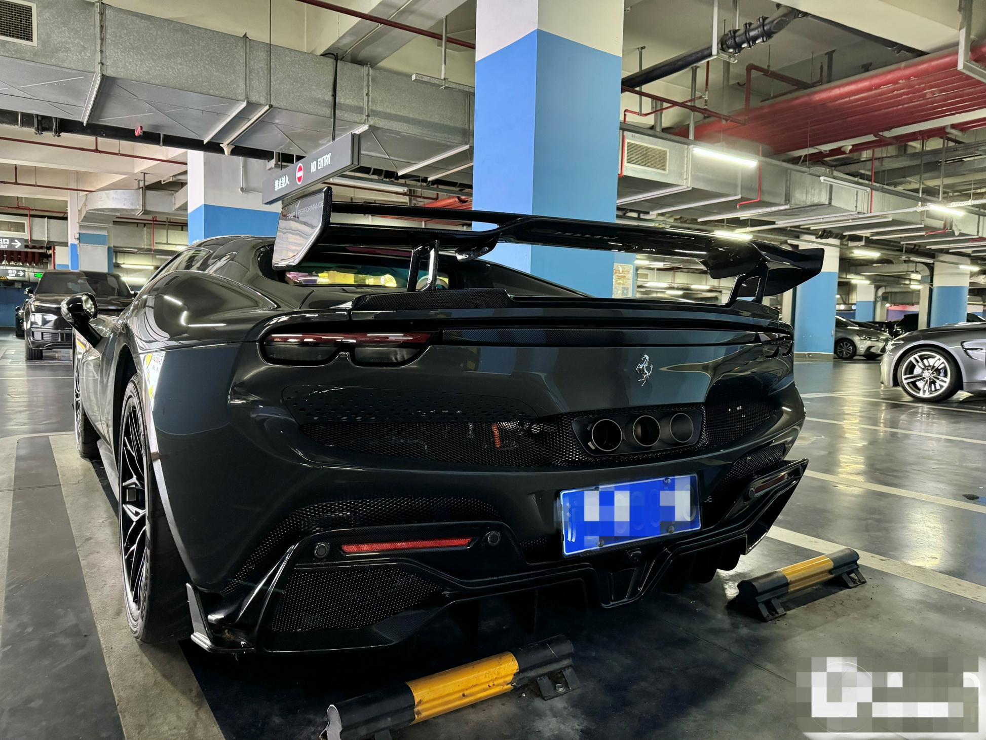 Carbon Fiber Rear Spoiler – Ferrari 296 GTB - Exotics Carbon Design