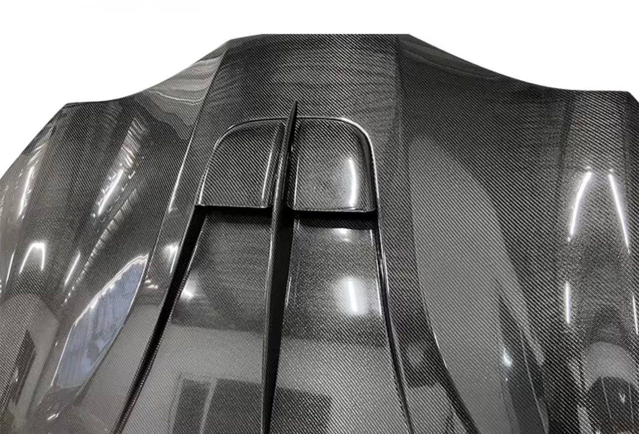 Carbon Fiber Front Bonnet – Ferrari 488 GTB / Spider (2015–2019) - Exotics Carbon Design