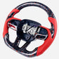 Red Forged Carbon Fiber Steering Wheel – Dodge Charger (2015–2022) - Exotics Carbon Design