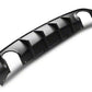 Gloss Black Rear Diffuser – Dodge Charger (2015–2023) - Exotics Carbon Design