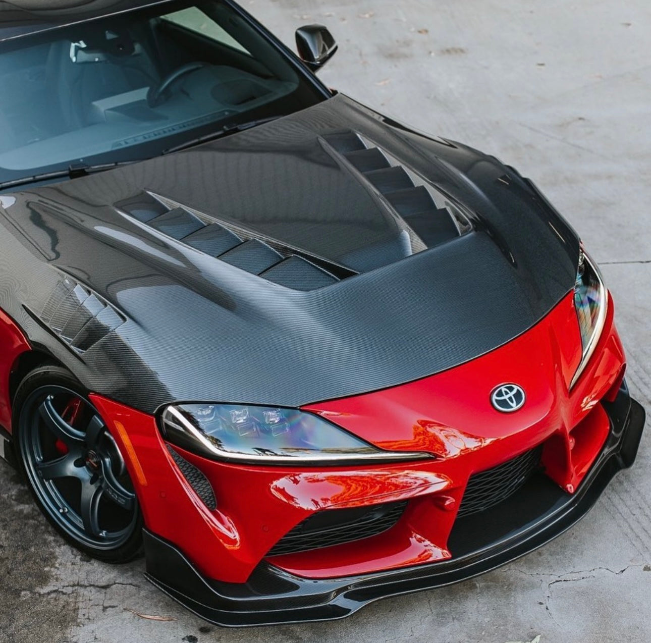 Carbon Fiber Front Hood – Toyota GR Supra A90 / A91 (2020–2024) - Exotics Carbon Design