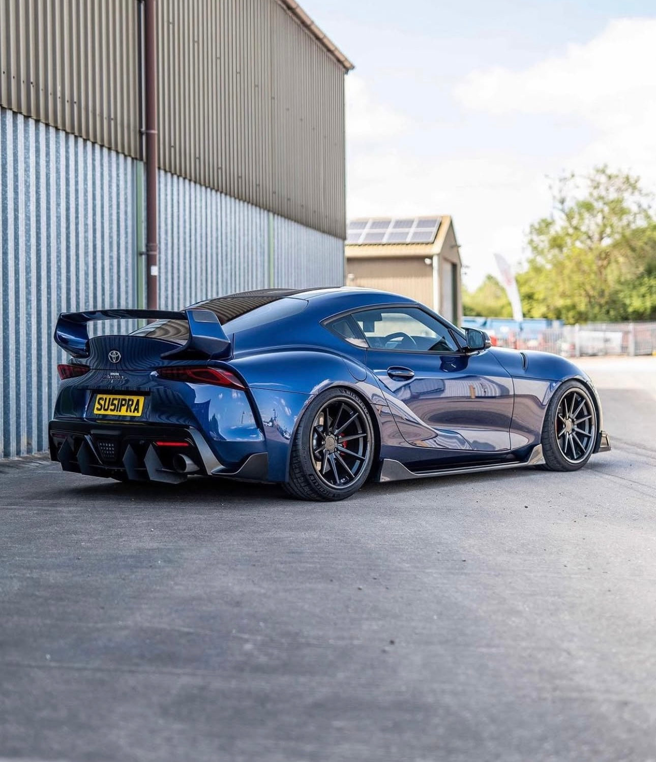Carbon Fiber Side Skirts – Toyota Supra GR A90 / A91 (2020–2024) - Exotics Carbon Design
