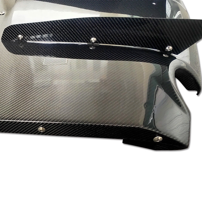 Sharp Carbon Fiber Rear Diffuser – Toyota GR Supra A90 / A91 (2020–2024) - Exotics Carbon Design
