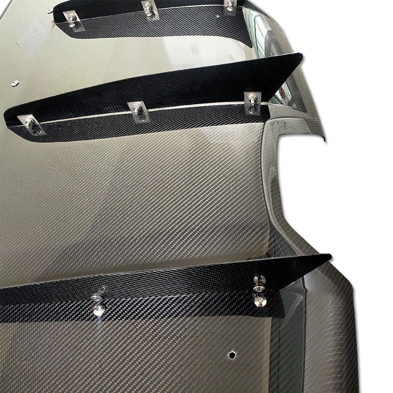 Sharp Carbon Fiber Rear Diffuser – Toyota GR Supra A90 / A91 (2020–2024) - Exotics Carbon Design