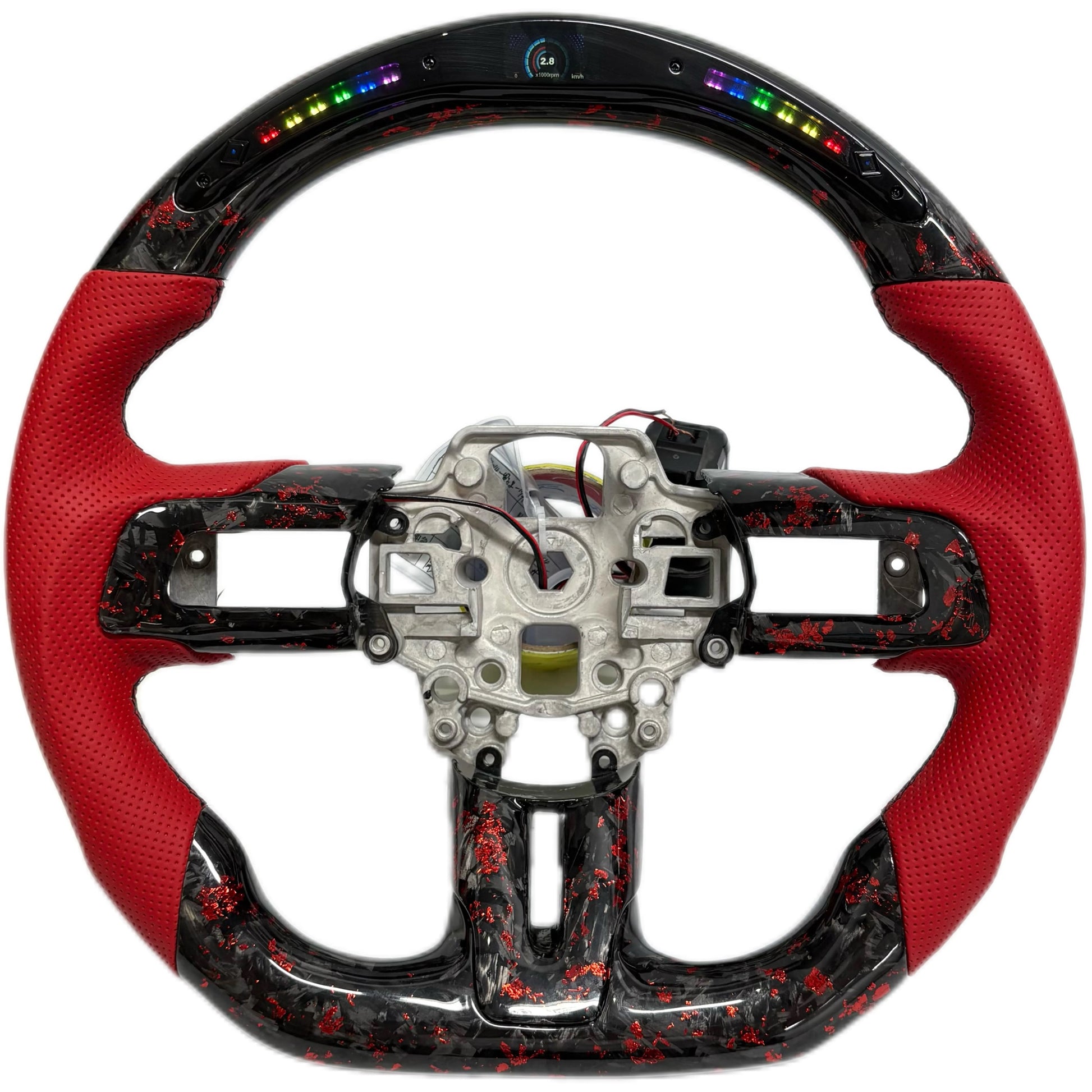 Carbon Fiber Steering Wheel – Ford Mustang (2018–2022) - Exotics Carbon Design