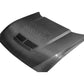 AR Style Carbon Fiber Vented Front Hood – Ford Mustang (2024+) - Exotics Carbon Design
