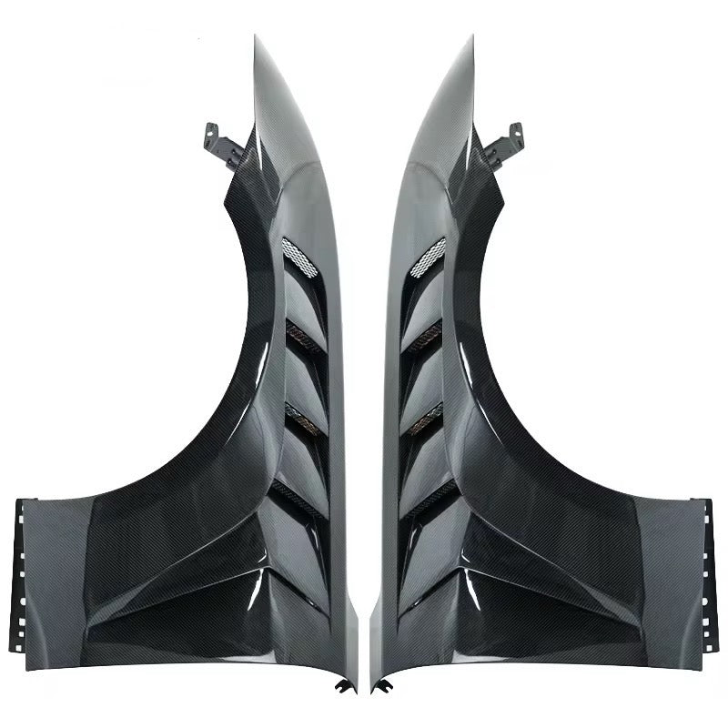Carbon Fiber Front Fenders – Ford Mustang (2024+) - Exotics Carbon Design