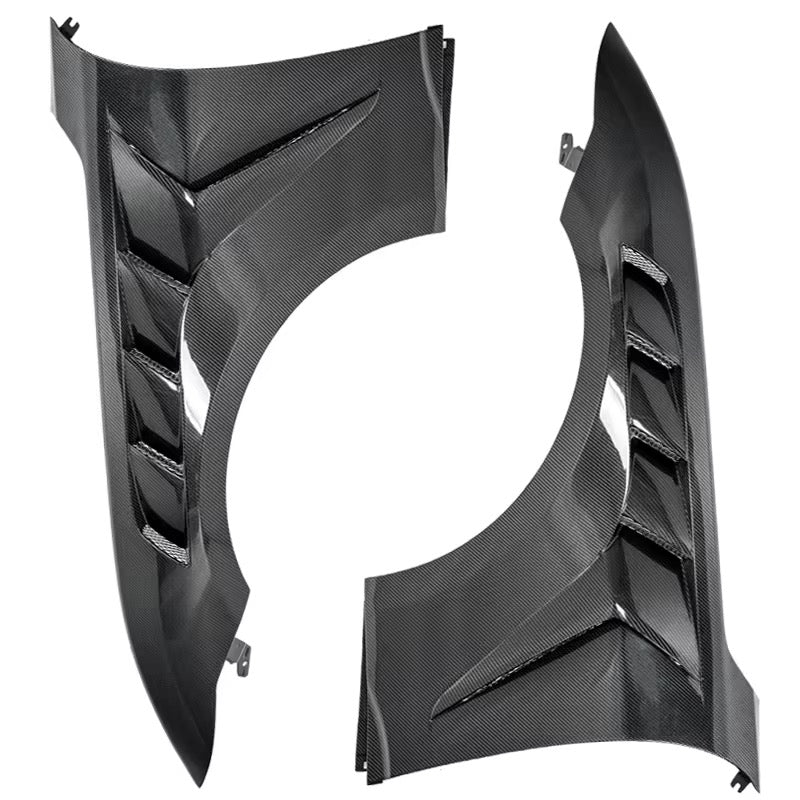 Carbon Fiber Front Fenders – Ford Mustang (2024+) - Exotics Carbon Design