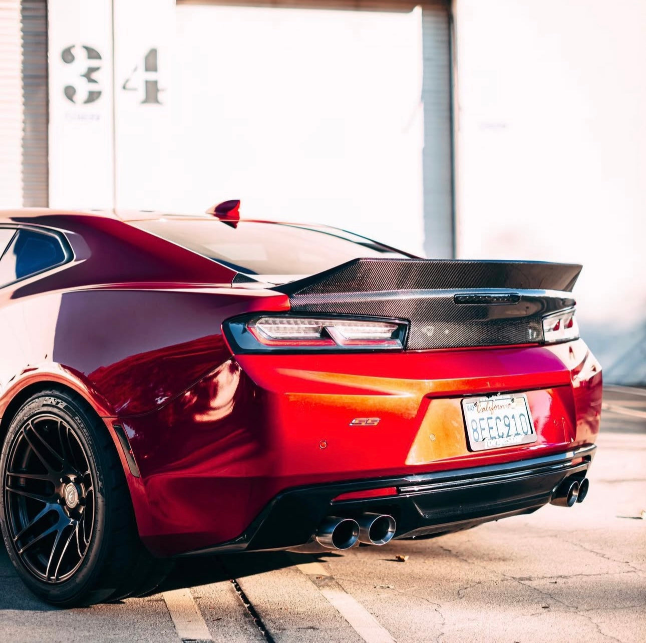 OE-Style Carbon Fiber Trunk – Chevrolet Camaro SS / RS / LT (2016–2024) - Exotics Carbon Design