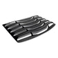 Matte Black Rear Window Louvers – Chevrolet Camaro (2016–2024) - Exotics Carbon Design