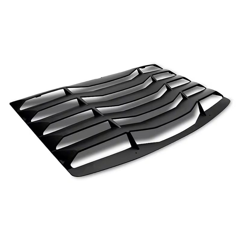 Matte Black Rear Window Louvers – Chevrolet Camaro (2016–2024) - Exotics Carbon Design