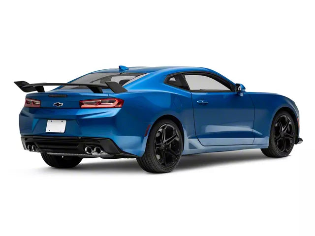 Track Style Rear Spoiler Gloss Black – Chevrolet Camaro (2016–2024) - Exotics Carbon Design