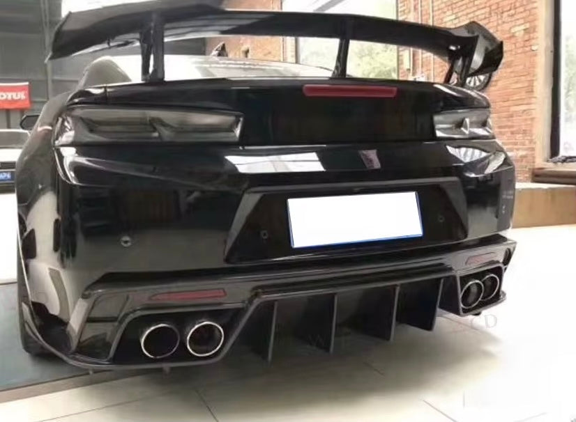 MP Concepts Style Carbon Fiber Rear Diffuser – Chevrolet Camaro (2016–2024) - Exotics Carbon Design