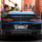 Black RS Style Dual Outlet Rear Diffuser - Chevrolet Camaro (2016–2024) - Exotics Carbon Design