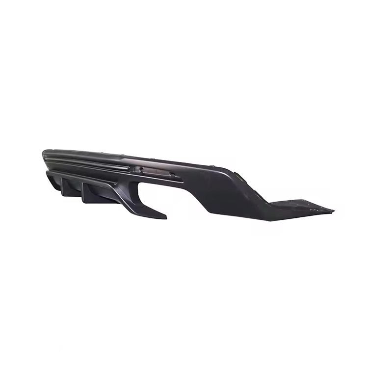 Black RS Style Dual Outlet Rear Diffuser - Chevrolet Camaro (2016–2024) - Exotics Carbon Design