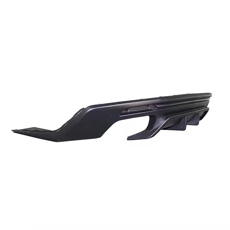 Black RS Style Dual Outlet Rear Diffuser - Chevrolet Camaro (2016–2024) - Exotics Carbon Design