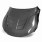 Vented Carbon Fiber Front Hood – Toyota GR Supra A90 / A91 (2020–2024) - Exotics Carbon Design